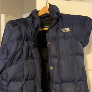 North face womens down jacket.